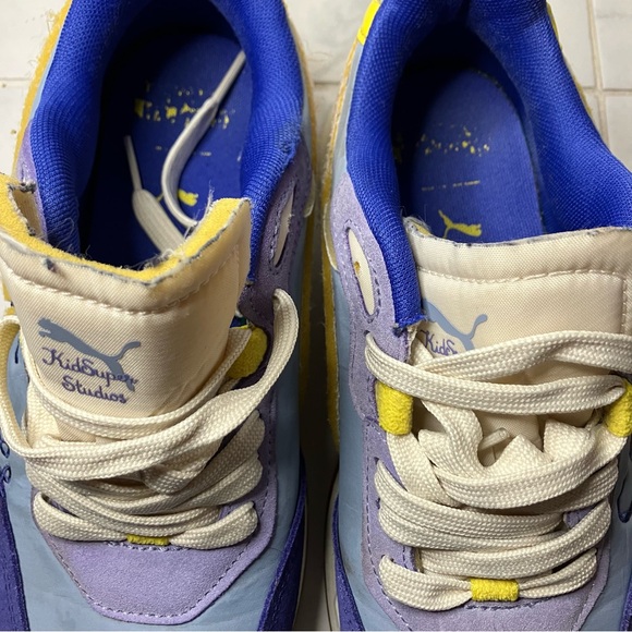 Puma x kidsuper Colorful Sneakers with Blue and Yellow Accents. Great condition - Picture 9 of 14